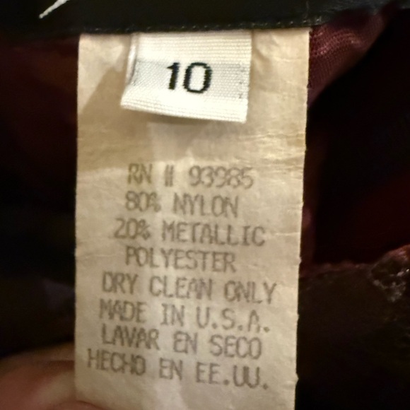 Elegant Brown Lace Dress by Donna - Picture 4 of 5